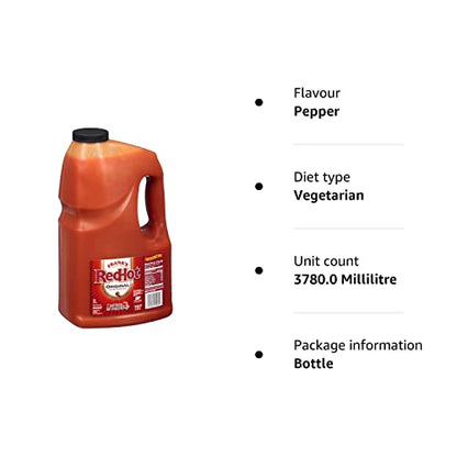 - Frank's RedHot Original Cayenne Pepper Sauce | Premium Blended Cayenne Peppers | Bold & Spicy Flavour | Bulk Container | 3.8L -