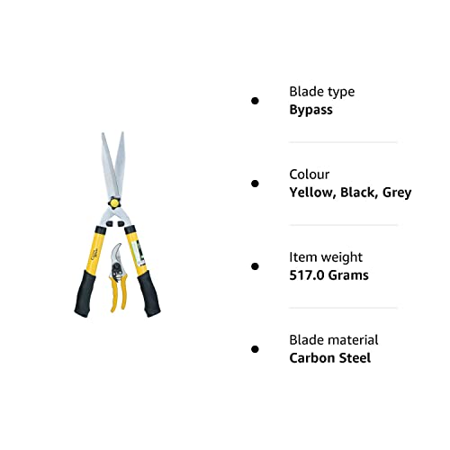 - Heavy Duty Pruning Shears | Hedge Shears Gardening Set | Cutters Trimmers 2pc -