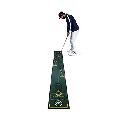 - WELLPUTT - Golf Training Putting Mat - 3m Start 2.0