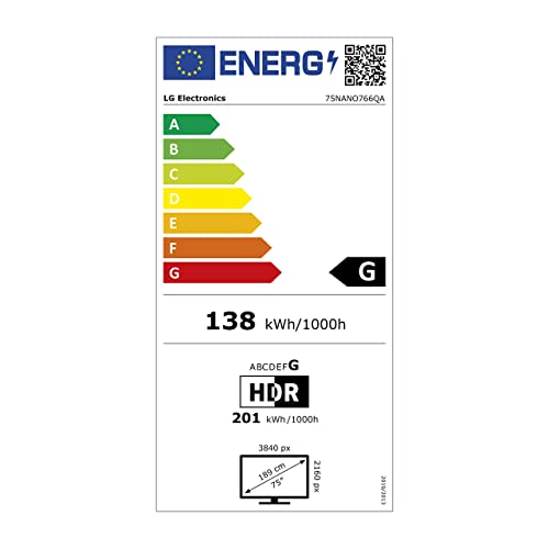 - LG NanoCell NANO76 75" | 4K Smart TV -