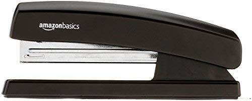 Amazon Basics Stapler With 1000 Staples, Matte Black