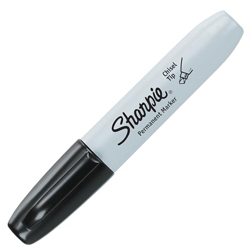 - Sharpie Permanent Markers | Chisel Tip | Black | 2 Count -