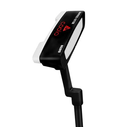 COOLO Graphite Golf Putter for Arc Putting Stroke, More Feel for Long Putts, Improve Putting Consistency and Accuracy, 33/34/35 inch, Right&Left Handed.(Blade, 35”, LH)