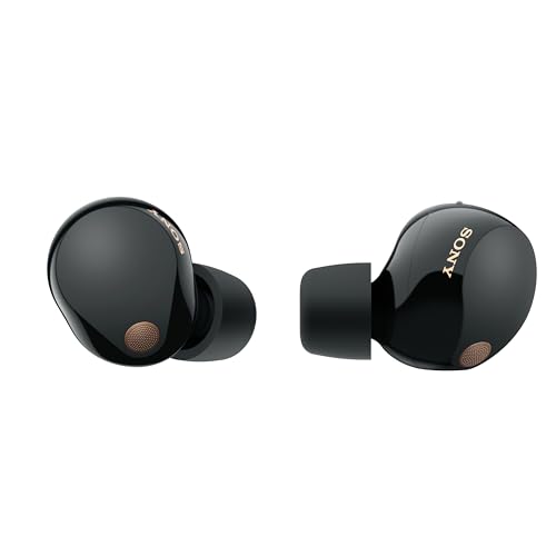 - Sony WF-1000XM5 Wireless Noise Cancelling Headphones With Bluetooth | In-ear Headphones | Black -