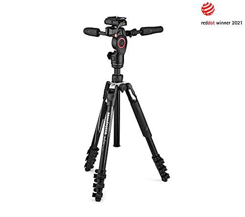 - Manfrotto Befree Advanced 3-Way Tripod Kit | Tripod and Fluid Head -