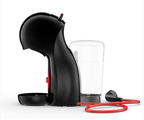 DeLonghi Nescafé Dolce Gusto Piccolo XS Pod Capsule Coffee Machine, Espresso, Cappuccino and more, EDG210.B, 0.8 liters, Black & Red