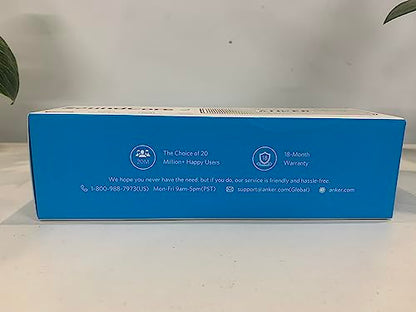 Anker Soundcore 2 Portable Bluetooth Speaker with 12W Stereo Sound, BassUp, IPX7 Waterproof, 24-Hour Playtime, Wireless Stereo Pairing, Speaker for Home, Outdoors, Travel