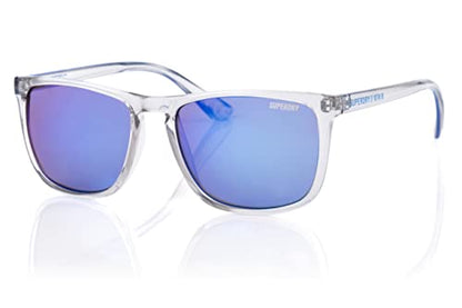 - Superdry SDS SHOCKWAVE Sunglasses 153 | Crystal Blue/Blue Mirror -
