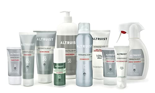 ALTRUIST. Dermatologist Sunscreen SPF 50 – Superior 5-star UVA protection by Dr Andrew Birnie, suitable for sensitive skin - 2 Count ( Pack of 1)