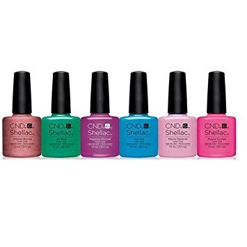 CND Shellac Nail Polish Art Vandal Kit, 6 x 7.3 ml
