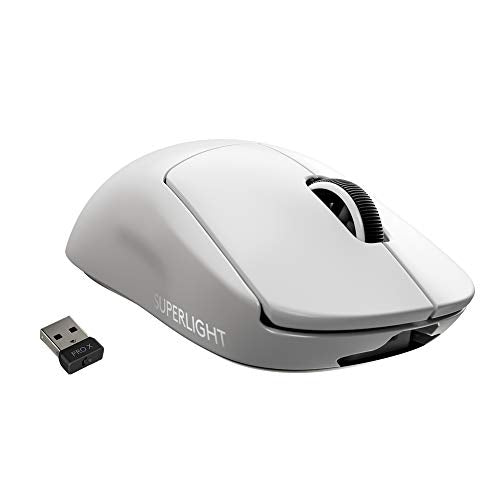 - Logitech G PRO X SUPERLIGHT Wireless Gaming Mouse | HERO 25K Sensor | Ultra-light with 63g | 5 Programmable Buttons -