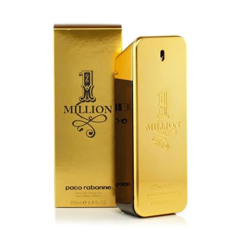 - 1 Million by Paco Rabanne Eau De Toilette for Men, 100 ml, Gold