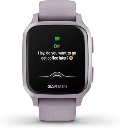 - Garmin Venu Sq | GPS Smartwatch | All-day Health Monitoring and Fitness Features | Built-in Sports Apps and More -
