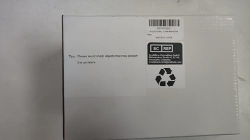 Airtight Coffee Canister, 2.8 L Stainless Steel Coffee Container for 1kg/35oz Coffee Beans, Coffee Storage Jars with Date Tracker, CO2 Valve and Scoop, Kitchen Storage Container for Coffee Beans&Tea