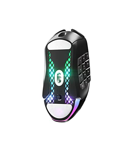- SteelSeries Aerox 9 Wireless | Holey RGB Gaming Mouse | Ultra-lightweight Water Resistant Design -