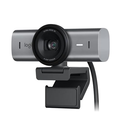 - Logitech MX Brio Ultra HD 4K Collaboration and Streaming Webcam | 1080p at 60 FPS -