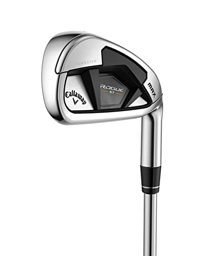 Callaway Golf Rogue ST MAX Individual Iron (Left Hand, Steel Shaft, Stiff Flex, Gap Wedge)