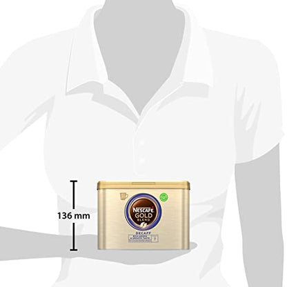 - NESCAFÉ Gold Blend | Decaf Instant Coffee | 500g Tin -