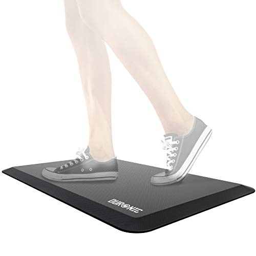 - Duronic Anti-Fatigue Mat DM-MAT1 Ergonomic Design for Home | Office Sit Stand Desk Floor Mat | Waterproof Standing With Memory Foam -
