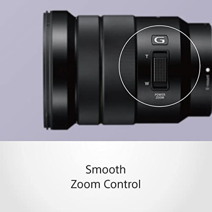 - Sony E PZ 18-105 mm f/4.0 G | APS-C, Power Zoom Lens -
