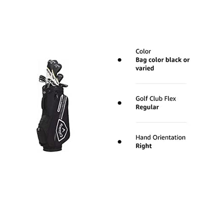 - Men's Callaway Complete Set | Golf Clubs with Callaway Bag -