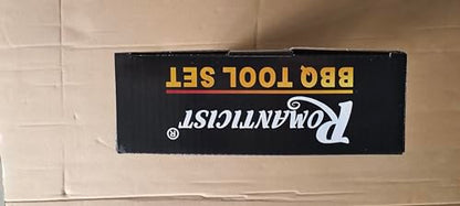 - ROMANTICIST 30pcs BBQ Grill Tool Set | Heavy Duty Stainless Steel Grill Utensils Set -