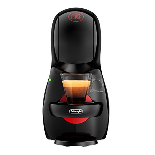 DeLonghi Nescafé Dolce Gusto Piccolo XS Pod Capsule Coffee Machine, Espresso, Cappuccino and more, EDG210.B, 0.8 liters, Black & Red