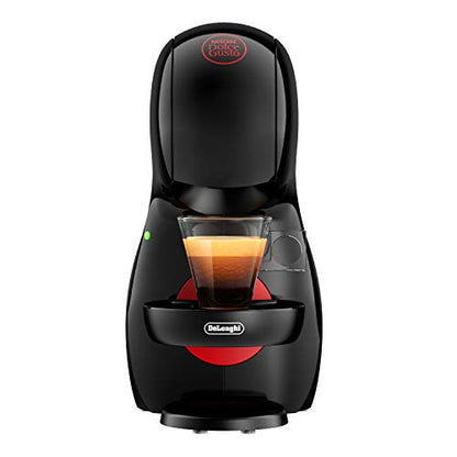 DeLonghi Nescafé Dolce Gusto Piccolo XS Pod Capsule Coffee Machine, Espresso, Cappuccino and more, EDG210.B, 0.8 liters, Black & Red