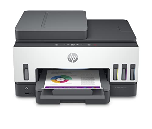 - HP Smart Tank 7605 All-in-One Wireless Inkjet Printer | 35 Page Automatic Document Feeder -