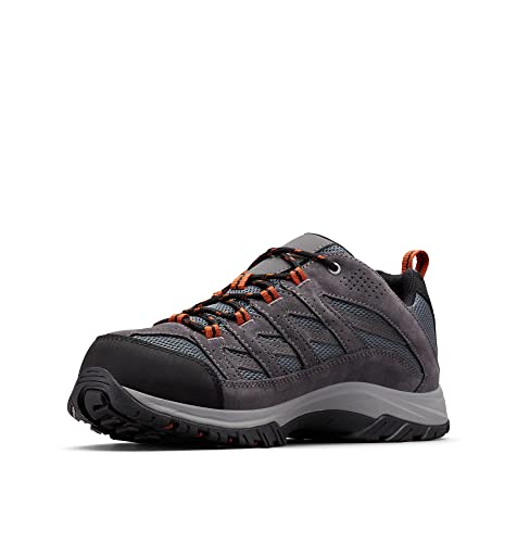 Columbia Men's Crestwood WP waterproof low rise hiking shoes, Grey (Graphite x Dark Adobe), 11 UK