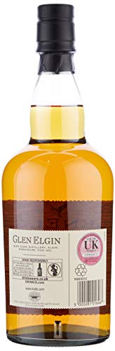 - Glen Elgin 12 Year Old Single Malt Scotch Whisky | 43% vol | 70cl | Made of Malted Barley -