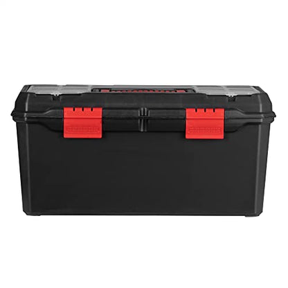 - Hardys Heavy Duty Small Plastic Tool Box | Multiple Compartment Toolbox Organiser -