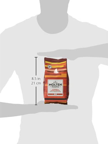 - Morrisons Molten Magma Roast and Ground Coffee | 227 g | Pack of 6 -