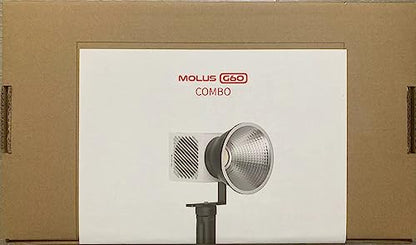 - Zhiyun G60 COMBO LED Video Continuous Lighting Dimmable 2700K-6500K CRI96+ TLCI 97+ Studio Photography Light Supports APP Control with Bowens Mount Adapter