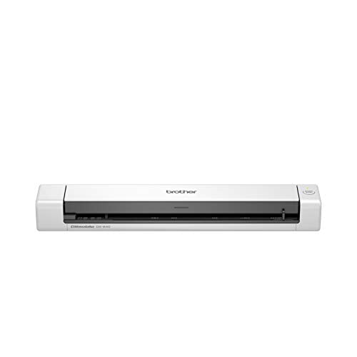 BROTHER DS-640 Document Scanner, USB 3.0, DSMobile, Portable, 15PPM, A4 Scanner, Includes Micro USB Cable, White