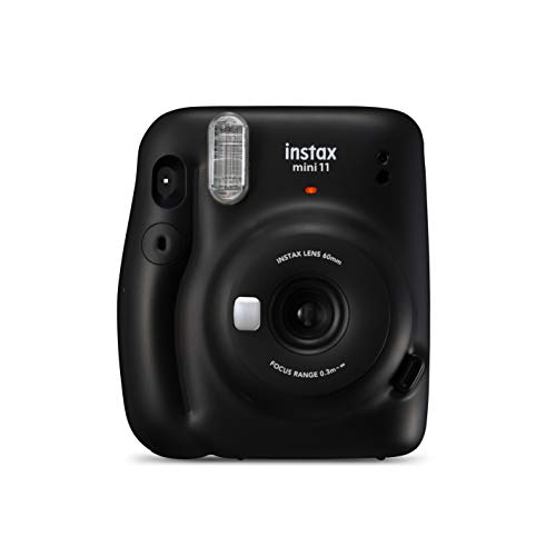 - Instax mini 11 Instant Camera Charcoal Gray | Built in Flash and Selfie Lens -