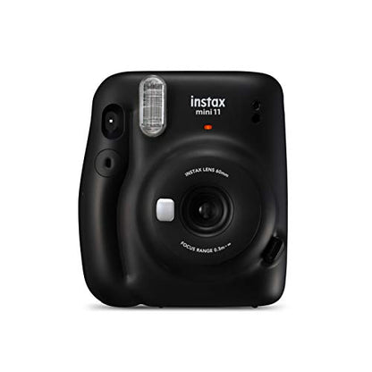 - Instax mini 11 Instant Camera Charcoal Gray | Built in Flash and Selfie Lens -
