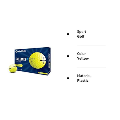 - TaylorMade | 2021 Yellow Distance | Golf Balls -