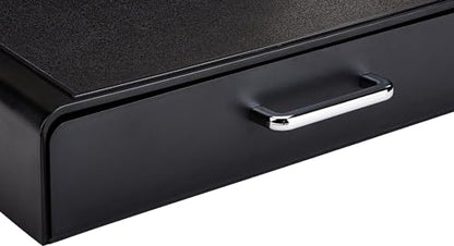 Amazon Basics Nespresso OriginalLine Coffee Pod Storage with 1 Drawer Holder, 50 Capsule Capacity, Black , ‎DHCD002