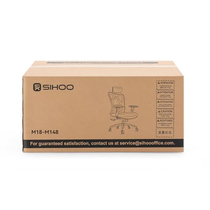 - SIHOO M18 Ergonomic Office Chair | Computer Desk Chair | Adjustable Headrest -