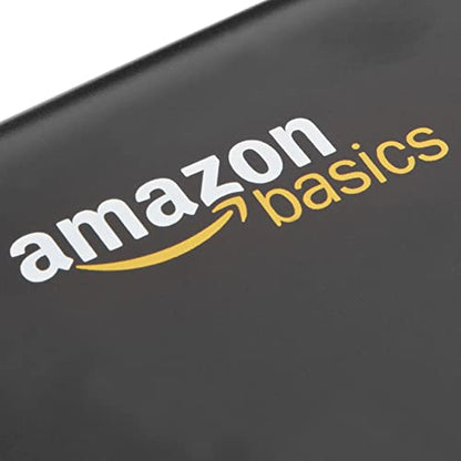 Amazon Basics 5-6 Sheet Cross Cut Paper and Credit Card Shredder with 14.3L Bin for Business & Home Office Use with Reverse Function, Black