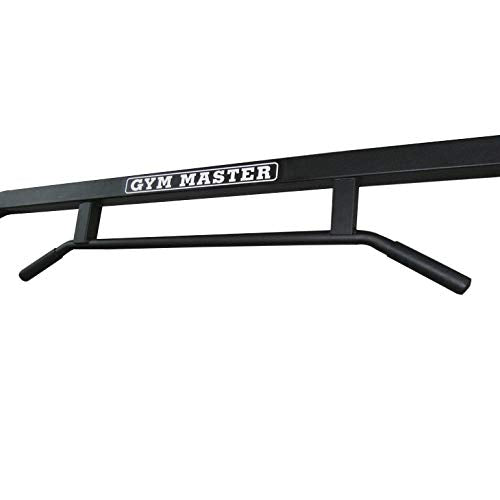 - GYM MASTER 180kg Cable Crossover Machine | Upgraded Swivel Pulleys and Pull Up Chinning Bar -