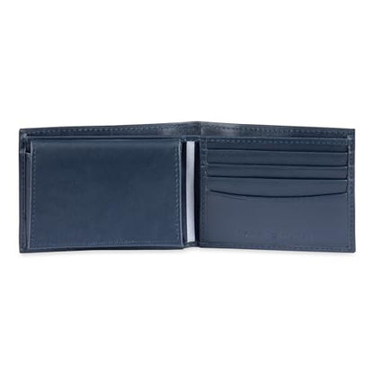 - Tommy Hilfiger | Slim Bifold Wallet Bi-Fold | Navy Dore -
