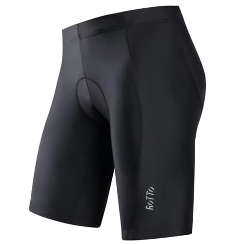 - ROTTO Cycling Shorts | Mens Mountain Road Bike Shorts | Padded | Breathable | Comfortable -
