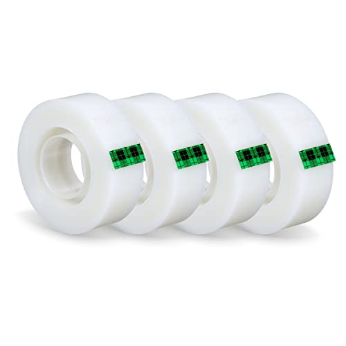 - Scotch Magic Tape | 4 Rolls | 19 mm x 33 m | General Purpose Sticky Tape | For Document Repair, Labelling & Sealing -