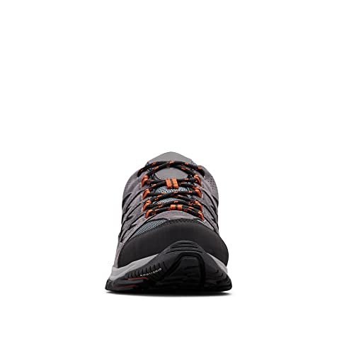 Columbia Men's Crestwood WP waterproof low rise hiking shoes, Grey (Graphite x Dark Adobe), 11 UK