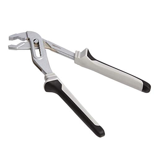 Amazon Basics Pliers Set, 4 Pieces, Grey, Black