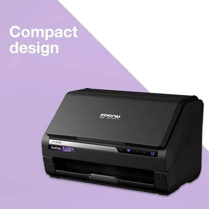 - Epson FastFoto FF-680W Wireless High | Speed Photo and Document Scanning System -