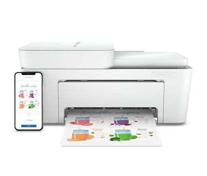 - HP DeskJet 4120e All in One Colour Printer | 6 months of Instant Ink Included with HP+ -