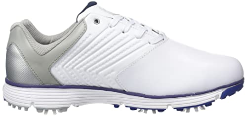Callaway Men's M574 Chev Mulligan Golf Shoes, White Navy, 9 UK